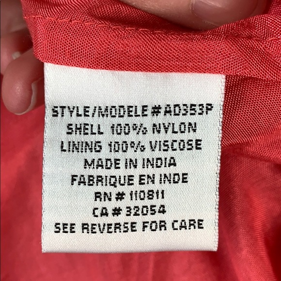 Anthropologie coral yohan Baraschi dress sz 4p - Picture 7 of 8